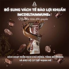 Ngũ Cốc Dinh Dưỡng Vhealth Socola - Bổ Sung Năng Lượng, Tăng Cường Miễn Dịch, Phù Hợp Người Bận Rộn (10 Gói)