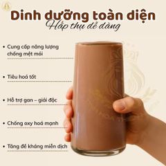 Ngũ Cốc Dinh Dưỡng Vhealth Socola - Bổ Sung Năng Lượng, Tăng Cường Miễn Dịch, Phù Hợp Người Bận Rộn (10 Gói)