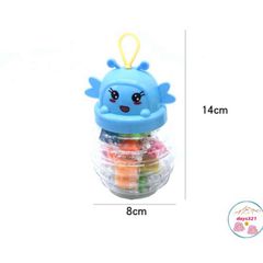 Hộp 12 Màu Đất Sét Nung Hình Con Ong - Bộ Đồ Chơi Dẻo Làm Slime Nhật Bản - Sáng Tạo Thú Vị Cho Trẻ Em