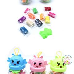 Hộp 12 Màu Đất Sét Nung Hình Con Ong - Bộ Đồ Chơi Dẻo Làm Slime Nhật Bản - Sáng Tạo Thú Vị Cho Trẻ Em