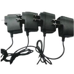 Sạc Liền Dây Chân Tròn 5V 500mAh cho Đèn Pin Siêu Sáng, Đèn Đội Đầu và Thiết Bị Tích Điện - Tiện Ích Sử Dụng Hằng Ngày