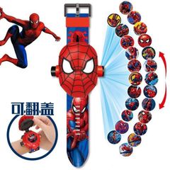Đồng Hồ Chiếu Hình 3D Avengers - Siêu Nhân & Công Chúa Elsa - Đồ Chơi Điện Tử An Toàn cho Bé 4 Tuổi - Quà Tặng Vui Nhộn