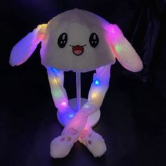 Nón Tai Thỏ Giật Kpop Tiktok - Mũ Đáng Yêu Cho Bé & Người Lớn - Phụ Kiện Thời Trang Hot Trend 2023