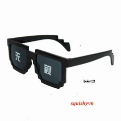 Kính Mắt Thug Life - Kính Minecraft Nam Nữ Thời Trang, Siêu Ngầu, Bảo Vệ UV, Hàng Chính Hãng, Đổi Trả 1-1
