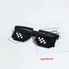 Kính Mắt Thug Life - Kính Minecraft Nam Nữ Thời Trang, Siêu Ngầu, Bảo Vệ UV, Hàng Chính Hãng, Đổi Trả 1-1