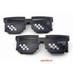 Kính Mắt Thug Life - Kính Minecraft Nam Nữ Thời Trang, Siêu Ngầu, Bảo Vệ UV, Hàng Chính Hãng, Đổi Trả 1-1