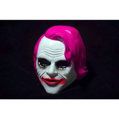 Mặt Nạ Joker Joaquin Phoenix Màu Hồng Hóa Trang Halloween - Phụ Kiện Cosplay Độc Đáo Cho Fan Điện Ảnh