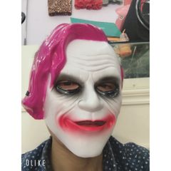 Mặt Nạ Joker Joaquin Phoenix Màu Hồng Hóa Trang Halloween - Phụ Kiện Cosplay Độc Đáo Cho Fan Điện Ảnh