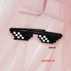 Mắt Kính 6 Chấm Nhiều Màu Sắc PVN52031 Thug Life - Kính Thời Trang Dành Cho Game Thủ, Độc Đáo Và Cá Tính