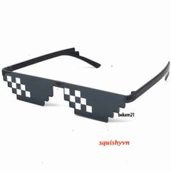 Mắt Kính 6 Chấm Nhiều Màu Sắc PVN52031 Thug Life - Kính Thời Trang Dành Cho Game Thủ, Độc Đáo Và Cá Tính