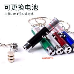 Bút Chiếu Laser 4mW 2 Trong 1 + Đèn LED Trêu Mèo Chó - Đồ Chơi Thú Cưng Tương Tác Thú Vị Ảnh Sáng Màu Sắc