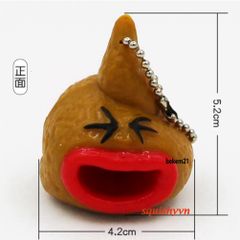 Móc Khóa Hình Cục Shit Vui Nhộn Mrshit Banana - Quà Tặng Giảm Căng Thẳng, Đồ Chơi Hài Hước cho Trẻ Em và Người Lớn