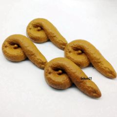 Móc Khóa Cục Phân Hài Hước - Đồ Chơi Giảm Căng Thẳng Bằng Nhựa - Quà Tặng Vui Nhộn Cho Trẻ Em Và Sinh Nhật