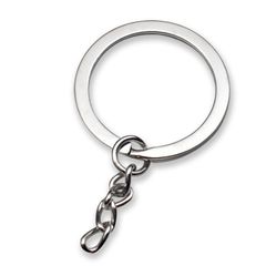 Bộ 10 Móc Khóa Sắt Vòng Đôi Handmade - Phụ Kiện Thời Trang Dễ Dàng DIY, Chất Liệu Thép Không Gỉ, Quà Tặng Độc Đáo
