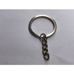 Bộ 10 Móc Khóa Sắt Vòng Đôi Handmade - Phụ Kiện Thời Trang Dễ Dàng DIY, Chất Liệu Thép Không Gỉ, Quà Tặng Độc Đáo
