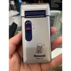 Máy Cạo Râu Rewell RSCW-301 - Thiết Kế Sang Trọng, Tiện Lợi, Lưỡi Dao 2 Lưỡi, Cạo Râu Nhanh, Chắc Chắn, Không Gây Kích Ứng Da