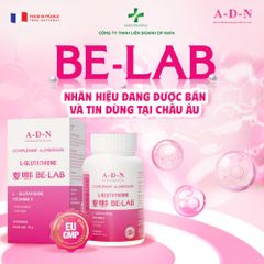 Viên Uống Trắng Da BE LAB Nhập Khẩu Pháp - Sáng Da, Mờ Thâm, Giảm Nám Tàn Nhang - Hộp 30 Viên bổ sung Glutathione và Vitamin E