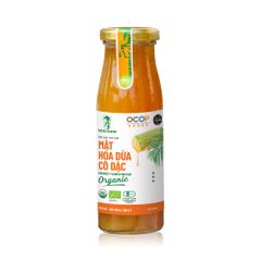 Mật hoa dừa cô đặc Organic Sokfarm 250g - Thay thế đường tự nhiên, bổ sung dinh dưỡng, hỗ trợ ổn định đường huyết, Vegan 100%