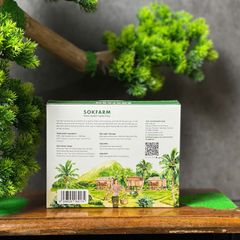 Mật Hoa Dừa Cô Đặc Organic Sokfarm 100% Tự Nhiên - Hộp 12 Gói x 15g, Thay Thế Đường Nguyên Liệu Tốt Cho Sức Khỏe