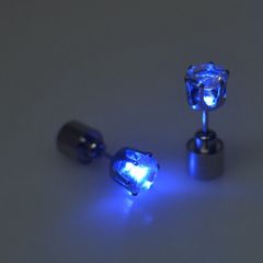 Khuyên Tai LED Phát Sáng Đính Đá Rhinestone - Bông Tai Hợp Thời Trang Nữ Độc Đáo, Phụ Kiện Thời Trang Cá Tính