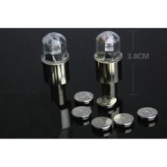 Bộ 2 Đèn Led Neon Gắn Van Bánh Xe Đạp Xe Máy - Đèn Cảm Biến Ánh Sáng 7 Màu Phát Sáng Đẹp, An Toàn Khi Di Chuyển