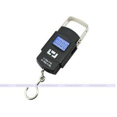 Cân cầm tay điện tử A08 50kg - Cân mini kỹ thuật số cho nhà bếp, chợ, di động với màn hình LED hiển thị rõ nét