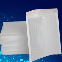 Combo 50 Túi Nylon Dán Mép Gói Hàng - Túi Gói Hàng Lót Xốp Nổ Chống Shock, Băng Keo Dán Mép Chống Móc Trộm Hàn