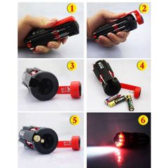 Tua Vít Đèn Pin Đa Năng 6 in 1 - Bộ Dụng Cụ Sửa Chữa Điện Tử Nhỏ Gọn Có Đèn LED - Thiết Kế Chống Trượt, Chất Liệu Bền Bỉ