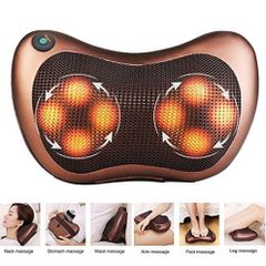 Gối Massage Hồng Ngoại Đa Chức Năng 8 Bi Chuyên Trị Đau Cổ Vai Gáy - Bảo Hành 36 Tháng, Thư Giãn Tại Nhà và Ô Tô