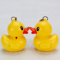 Móc Khoá Chú Vịt Vàng Phát Sáng Có Đèn LED và Nhạc - Phụ Kiện Thời Trang Dễ Thương và Thú Vị cho Những Fan Yêu Thích Chim Cảnh