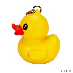 Móc Khoá Chú Vịt Vàng Phát Sáng Có Đèn LED và Nhạc - Phụ Kiện Thời Trang Dễ Thương và Thú Vị cho Những Fan Yêu Thích Chim Cảnh