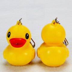 Móc Khoá Chú Vịt Vàng Phát Sáng Có Đèn LED và Nhạc - Phụ Kiện Thời Trang Dễ Thương và Thú Vị cho Những Fan Yêu Thích Chim Cảnh