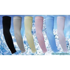 Găng tay chống nắng Let's Slim Hàn Quốc - Chống tia UV, giữ ẩm, co giãn cho nam nữ khi chơi thể thao, đi xe, câu cá, leo núi
