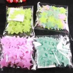 Combo 10 Gói Ngôi Sao Dán Tường Dạ Quang 3cm - Trang Trí Nhà Cửa Phát Sáng, Decal 1000 Ngôi Sao Lung Linh
