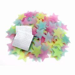 Combo 10 Gói Ngôi Sao Dán Tường Dạ Quang 3cm - Trang Trí Nhà Cửa Phát Sáng, Decal 1000 Ngôi Sao Lung Linh