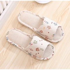 Dép vải đi trong nhà Kẻ sọc phong cách Hàn Quốc - Sang trọng, êm chân, chống trượt, phù hợp mọi mùa, nhiều màu sắc và kích thước