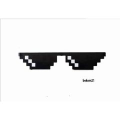 Kính Thug Life 6 Chấm Nhiều Màu - Kính Mắt Thời Trang Gamer Độc Đáo, Phụ Kiện Hot Trend dành cho Fan Thug Life