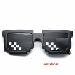 Kính Thug Life 6 Chấm Nhiều Màu - Kính Mắt Thời Trang Gamer Độc Đáo, Phụ Kiện Hot Trend dành cho Fan Thug Life