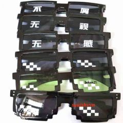 Kính Mắt Thug Life Độc Đáo 6 Chấm Nhiều Màu - Phụ Kiện Thời Trang và Gamer Siêu Ngầu, Xu Hướng Minecraft