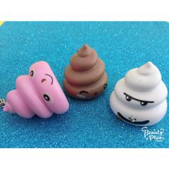 Móc Khóa Phát Sáng Đèn LED Hình Cục Shit Ngộ Nghĩnh - Đèn Pin & Âm Thanh Vui Nhộn, Phụ Kiện Thời Trang Độc Đáo