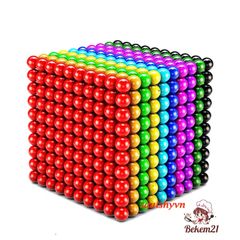 Bucky Ball 5mm - Bộ Bi Nam Châm 216 Viên Đa Màu Sắc Khơi Dậy Sáng Tạo và Tư Duy Cho Văn Phòng Và Giải Trí