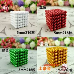 Bucky Ball 5mm - Bộ Bi Nam Châm 216 Viên Đa Màu Sắc Khơi Dậy Sáng Tạo và Tư Duy Cho Văn Phòng Và Giải Trí