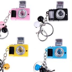 Móc Khóa Hình Máy Ảnh Mini Có Đèn LED Phát Sáng - Phụ Kiện Dễ Thương Cho Người Yêu Nhiếp Ảnh, Quà Tặng Độc Đáo