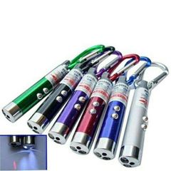 Đèn Pin 3 Chức Năng - Đèn Chiếu Sáng, Tia Laze và Soi Tiền Giả Thiết Kế Móc Khóa, Dụng Cụ Tiện Ích Cầm Tay