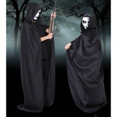 Trang Phục Hóa Trang Thần Chết - Bộ Quần Áo Halloween Cao Cấp Dành Cho Nam Nữ Kèm Mặt Nạ và Găng Tay