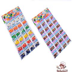 Vỉ 24 Gói Hạt Nở 2400 Viên - Hạt Tinh Thể Trang Trí Chậu Cây, Đồ Chơi Trẻ Em, Hàng Có Sẵn