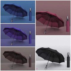 Ô Dù Tự Động Nhật 10 Nan Khổ Lớn Chống Tia UV - Ô Bấm Mở 2 Chiều Cao Cấp, Chắc Chắn, Tiện Dụng, Xuất Khẩu Nhật Bản