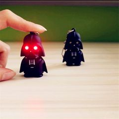 Móc Khóa Darth Vader Đèn LED Âm Thanh Star Wars - Phụ Kiện Thời Trang Độc Đáo Hình Nhân Vật Phim Star Wars