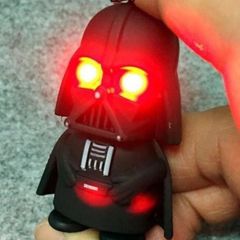 Móc Khóa Darth Vader Đèn LED Âm Thanh Star Wars - Phụ Kiện Thời Trang Độc Đáo Hình Nhân Vật Phim Star Wars