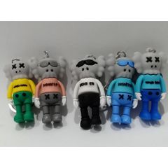 Móc khóa KAWS Sesame Street Cute - Phụ Kiện Thời Trang Hàn Quốc Đáng Yêu, Quà Tặng Thú Vị Cho Fan Hâm Mộ HYPEBEAST